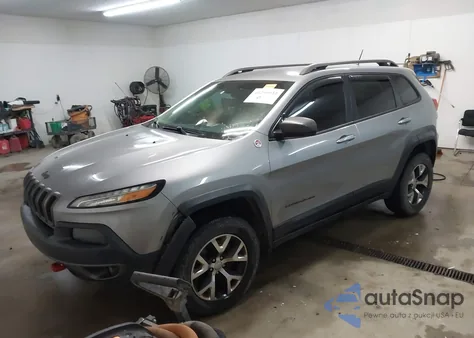 2014 Jeep Cherokee Trailhawk из США, поврежденный, VIN 1C4PJMBSXEW182425